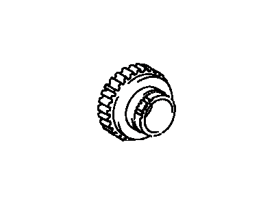 Toyota 34204-28011 Drum Sub-Assy, Underdrive Clutch