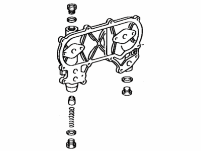 Toyota 15701-66010 Cover Assembly