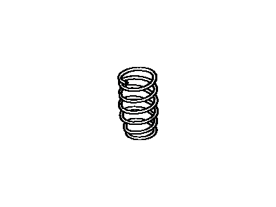 Toyota 48231-6A100 Spring, Coil, Rear