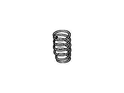 Lexus 48231-6A070 Spring, Coil, Rear