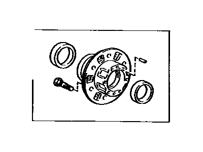 Toyota 43502-69046 Front Hub