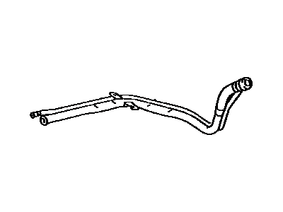 Toyota 77201-60350 Pipe Sub-Assy, Fuel Tank Inlet