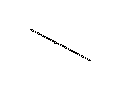 Lexus 85224-60060 Plate, WIPER Blade Rubber