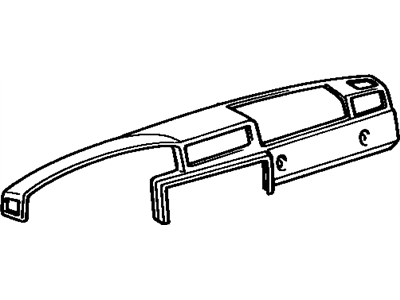 Lexus 55401-33211-E0 Pad Sub-Assy, Instrument Panel Safety