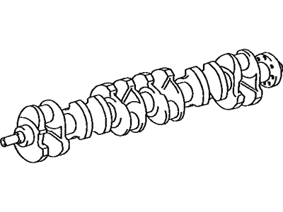 Toyota 13401-66020 Crankshaft