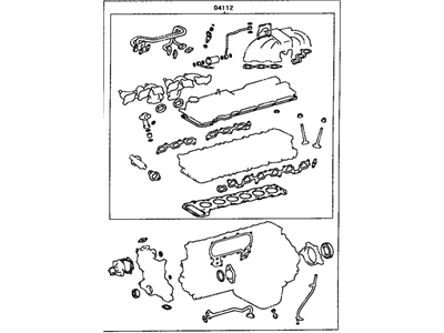 Lexus 04111-66036 Gasket Kit, Engine Overhaul