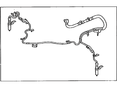 Toyota 04895-60060 ABS Sensor Wire