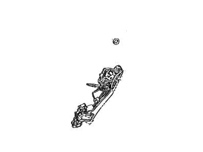 Lexus 69050-60180 CLOSER ASSY, RR DOOR