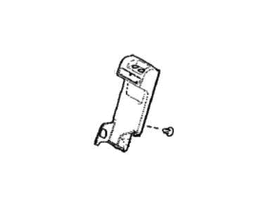 Lexus 79157-60070-C0 COVER, NO.1 SEAT BAC
