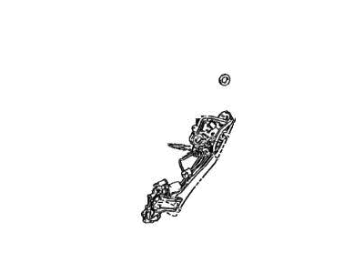 Lexus 69060-60180 CLOSER ASSY, RR DOOR