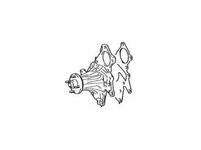 Lexus 16100-79525 PUMP ASSY, WATER