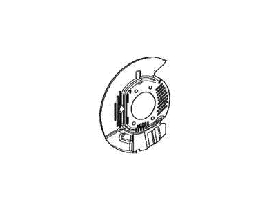 Lexus 47781-60230 COVER, DISC BRAKE DU