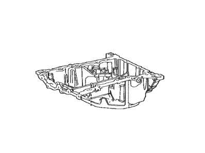 Lexus 12101-70130 PAN SUB-ASSY, OIL, N