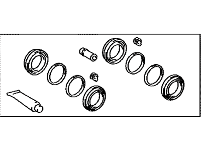 Lexus 04479-50180 Cylinder Kit, Disc Brake, Rear