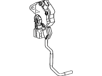 Lexus 78110-50010 Sensor Assy, Accelerator Pedal