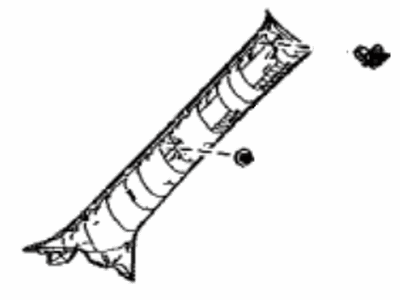 Lexus 62210-48171-A1 GARNISH Assembly, Front Pillar