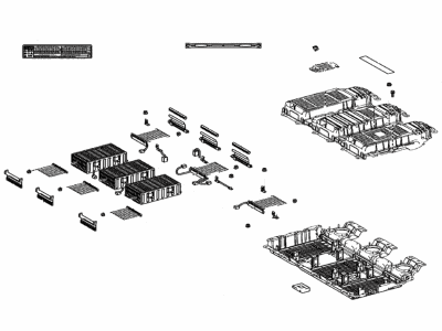 Lexus G9510-48120 Battery Assy, Hv Sup