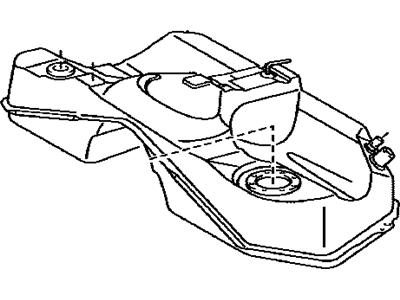 Lexus 77001-24100 Fuel Tank Assembly