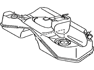 Lexus 77001-24090 Fuel Tank Assembly