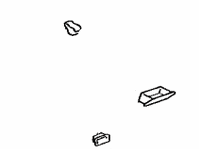 Lexus 55402-24060-A0 Pad Sub-Assy, Instrument Panel Safety, NO.1