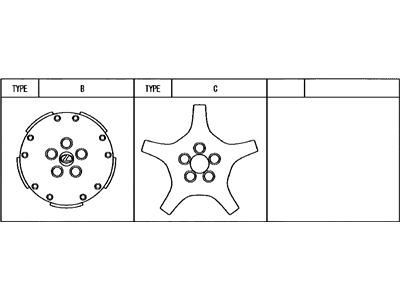 Lexus 42603-24240 Cap, Wheel