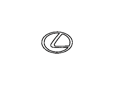 Lexus 90975-02026 Luggage Compartment Door Emblem