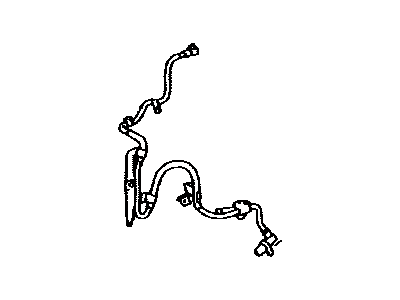 Toyota 89543-33070 Sensor, Speed, Front LH