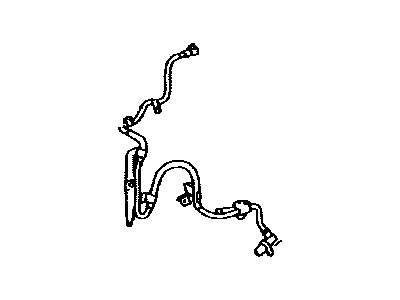 Toyota 89542-33070 Sensor, Speed, Front RH