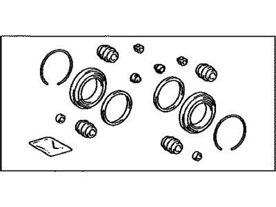 Lexus 04478-33100 Cylinder Kit, Disc Brake, Front