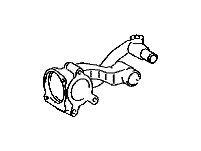 Toyota 16323-0W011 Housing, Water Inlet