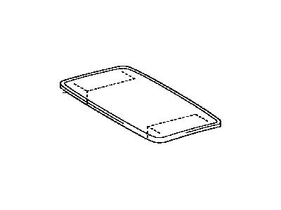 Lexus 63201-30140 Sliding Roof Glass Sub-Assembly