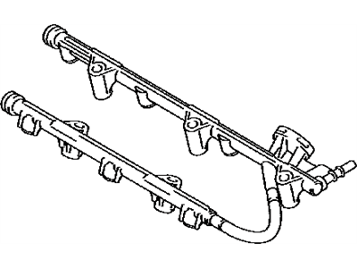 Toyota 23807-31040 Pipe Sub-Assy, Fuel Delivery