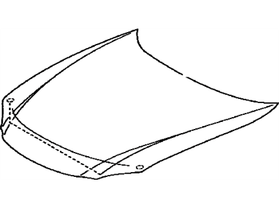 Lexus 53301-33140 Hood Sub-Assembly