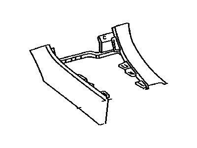 Lexus 58805-33190-C0 Panel Sub-Assembly, Console