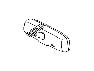 Lexus 87810-06051 Mirror Assy, Inner Rear View