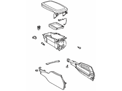 Lexus 58810-30A20-A0 Box Assembly, Console