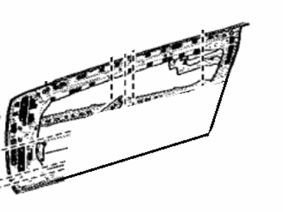 Lexus 67012-11020 Panel Sub-Assembly, Front Door Inside