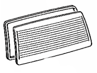 Toyota 68291-60050 Weatherstrip