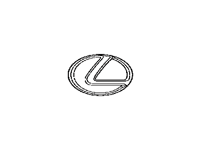 Lexus 90975-02079 Radiator Grille Emblem