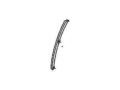 Lexus 67408-75010 Bar Sub-Assy, Rear Door Window Division, LH
