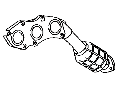 Lexus 17140-31220 Exhaust Manifold Sub-Assembly, Right