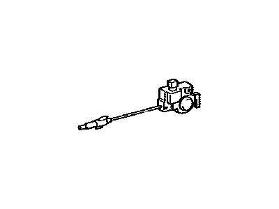 Lexus 77030-51030 Lock Assy, Fuel Lid W/Motor