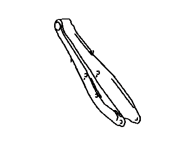 Lexus 48730-30060 Rear Lower Control Arm Assembly, No.1