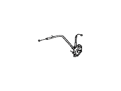 Lexus 64600-53030 Luggage Compartment Door Lock Assembly