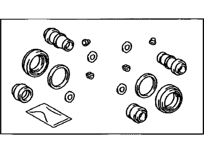 Lexus 04479-53070 Cylinder Kit, Rear Disc