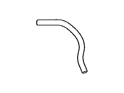 Lexus 16261-31071 Hose, Water By-Pass, NO.1