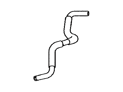 Lexus 16264-31060 Hose, Water By-Pass, NO.2