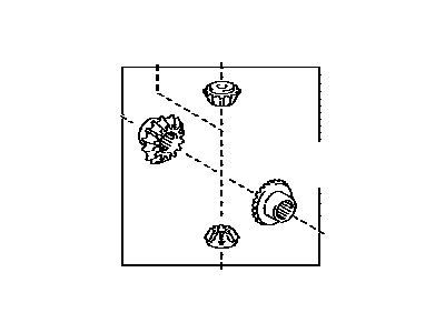 Lexus 41039-35010 Gear Kit, Differential