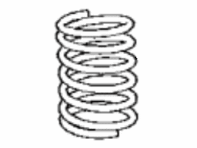Lexus 48231-48711 Spring, Coil, RR