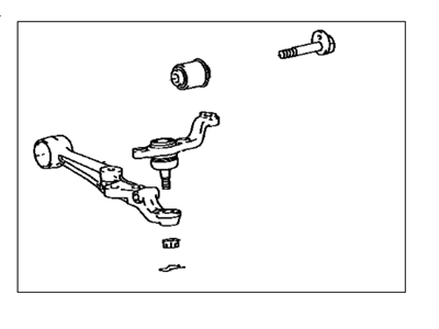 Lexus 48620-50010 Front Suspension Lower Arm Assembly Right